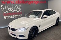 USED 2014 14 BMW 4 SERIES 3.0 435D XDRIVE M SPORT 2d 309 BHP REV CAMERA  AND SUNROOF 20" ALLOYS