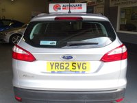 USED 2012 62 FORD FOCUS 1.6 ZETEC  ESTATE  AUTOMATIC.......LOW MILES