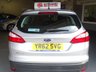 USED 2012 62 FORD FOCUS 1.6 ZETEC  ESTATE  AUTOMATIC.......LOW MILES