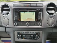 USED 2014 14 VOLKSWAGEN AMAROK 2.0 DC TDI HIGHLINE 4MOTION 180 BHP SAT NAV+LEATHER+BULL BARS ** NO VAT