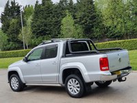 USED 2014 14 VOLKSWAGEN AMAROK 2.0 DC TDI HIGHLINE 4MOTION 180 BHP SAT NAV+LEATHER+BULL BARS ** NO VAT