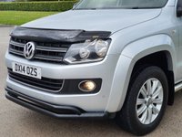 USED 2014 14 VOLKSWAGEN AMAROK 2.0 DC TDI HIGHLINE 4MOTION 180 BHP SAT NAV+LEATHER+BULL BARS ** NO VAT