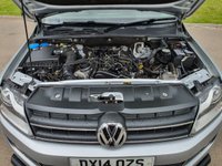 USED 2014 14 VOLKSWAGEN AMAROK 2.0 DC TDI HIGHLINE 4MOTION 180 BHP SAT NAV+LEATHER+BULL BARS ** NO VAT