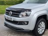 USED 2014 14 VOLKSWAGEN AMAROK 2.0 DC TDI HIGHLINE 4MOTION 180 BHP SAT NAV+LEATHER+BULL BARS ** NO VAT