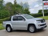 USED 2014 14 VOLKSWAGEN AMAROK 2.0 DC TDI HIGHLINE 4MOTION 180 BHP SAT NAV+LEATHER+BULL BARS ** NO VAT