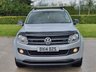 USED 2014 14 VOLKSWAGEN AMAROK 2.0 DC TDI HIGHLINE 4MOTION 180 BHP SAT NAV+LEATHER+BULL BARS ** NO VAT