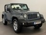 USED 2014 14 JEEP WRANGLER 2.8 CRD OVERLAND 2d 197 BHP 