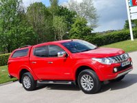 USED 2016 16 MITSUBISHI L200 2.4 DI-D 4X4 WARRIOR DCB 178 BHP ** NO VAT * CANOPY + SAT NAV