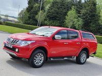 USED 2016 16 MITSUBISHI L200 2.4 DI-D 4X4 WARRIOR DCB 178 BHP ** NO VAT * CANOPY + SAT NAV