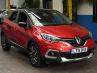 USED 2018 18 RENAULT CAPTUR 1.5 DYNAMIQUE S NAV DCI 5d 90 BHP SAT NAV PART LEATHER INTERIOR