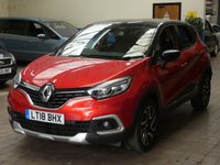 USED 2018 18 RENAULT CAPTUR 1.5 DYNAMIQUE S NAV DCI 5d 90 BHP SAT NAV PART LEATHER INTERIOR