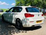 USED 2015 15 BMW 1 SERIES 2.0 120D SPORT 5d 188 BHP BLUETOOTH - GLOSS BLACK ALLOY WHEELS