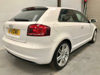 USED 2011 61 AUDI A3 2.0 TDI S LINE 3d 138 BHP BLUETOOTH, CRUISE, S LINE