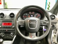 USED 2011 61 AUDI A3 2.0 TDI S LINE 3d 138 BHP BLUETOOTH, CRUISE, S LINE