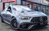 USED 2021 21 MERCEDES-BENZ CLA 2.0 AMG CLA 45 S 4MATICPLUS PLUS 4d 416 BHP VAT QUALIFYING AMG PERF STEERING WHEEL+EXHST+SEATS