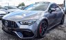 USED 2021 21 MERCEDES-BENZ CLA 2.0 AMG CLA 45 S 4MATICPLUS PLUS 4d 416 BHP VAT QUALIFYING AMG PERF STEERING WHEEL+EXHST+SEATS