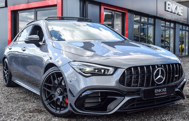 2021 21 Mercedes-Benz Cla 2.0 AMG CLA 45 S 4MATICPLUS PLUS 4d 416 BHP VAT QUALIFYING