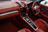 USED 2012 62 PORSCHE BOXSTER 3.4 24V S PDK 2d AUTO 315 BHP FINISHED IN STUNNING WHITE, WITH BEAUTIFULLY CONTRASTING RED ROOF AND FULL RED LEATHER SPORTS SEATS AND UPHOLSTERY + THOUSANDS OF POUNDS OF ADDITIONAL SPECIFICATION + IMPECCABLE SERVICED AND COMES WITH A FULLY DOCUMENTED PORSCHE SERVICE HISTORY + SATELLITE NAVIGATION + PDK DUAL CLUTCH AUTO +  BLUETOOTH CONNECTIVITY + SPORT EXHAUST SYSTEM + BOSE SURROUND SOUND SPEAKER SYSTEM + PORSCHE COMMUNICATION MANAGEMENT + 2-ZONE CLIMATE CONTROL + AUTOMATIC XENON HEADLIGHTS + CRUISE CONTROL + ECO STOP/START