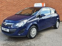 USED 2013 K VAUXHALL CORSA 1.0 S ECOFLEX 3d 64 BHP &pound;30 ROAD TAX