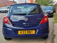 USED 2013 K VAUXHALL CORSA 1.0 S ECOFLEX 3d 64 BHP &pound;30 ROAD TAX