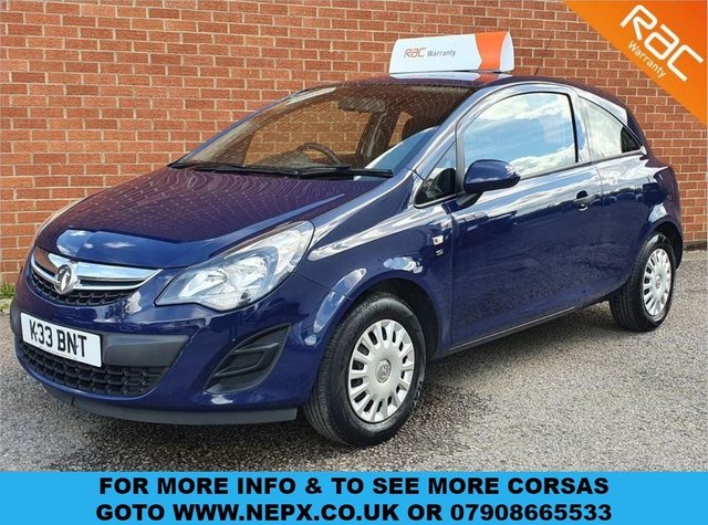2013 K Vauxhall Corsa 1.0 S ECOFLEX 3d 64 BHP