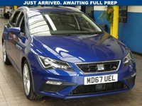 USED 2018 67 SEAT LEON 1.4 ECOTSI FR TECHNOLOGY DSG 5d 148 BHP SAT NAV PART LEATHER INTERIOR