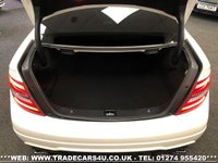 USED 2014 14 MERCEDES-BENZ C CLASS FAST BECOMING RARE MERCEDES C63 AMG 6.3 V8 MCT 7S COUPE **DIAMOND WHITE PEARL** FREE UK DELIVERY*VIDEO AVAILABLE* FINANCE ARRANGED* PART EX*HPI CLEAR