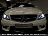 USED 2014 14 MERCEDES-BENZ C CLASS FAST BECOMING RARE MERCEDES C63 AMG 6.3 V8 MCT 7S COUPE **DIAMOND WHITE PEARL** FREE UK DELIVERY*VIDEO AVAILABLE* FINANCE ARRANGED* PART EX*HPI CLEAR