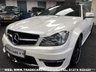 USED 2014 14 MERCEDES-BENZ C CLASS FAST BECOMING RARE MERCEDES C63 AMG 6.3 V8 MCT 7S COUPE **DIAMOND WHITE PEARL** FREE UK DELIVERY*VIDEO AVAILABLE* FINANCE ARRANGED* PART EX*HPI CLEAR