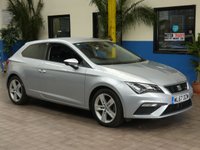 USED 2018 67 SEAT LEON 1.4 ECOTSI FR TECHNOLOGY DSG 3d 150 BHP STUNNING EXAMPLE SAT NAV FSH