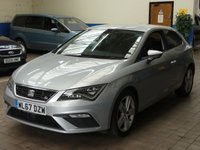 USED 2018 67 SEAT LEON 1.4 ECOTSI FR TECHNOLOGY DSG 3d 150 BHP STUNNING EXAMPLE SAT NAV FSH