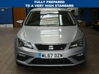 USED 2018 67 SEAT LEON 1.4 ECOTSI FR TECHNOLOGY DSG 3d 150 BHP STUNNING EXAMPLE SAT NAV FSH