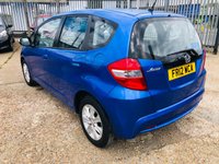 USED 2012 12 HONDA JAZZ 1.3 I-VTEC ES 5d 99 BHP Azure Blue Metallic Paint + Great Service History