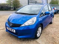 USED 2012 12 HONDA JAZZ 1.3 I-VTEC ES 5d 99 BHP Azure Blue Metallic Paint + Great Service History