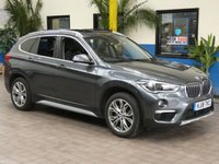 USED 2018 18 BMW X1 2.0 XDRIVE20I XLINE 5d 189 BHP STUNNING EXAMPLE SAT NAV LEATHER ELECTRIC MEMORY SEATS PANORAMIC SUNROOF