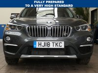 USED 2018 18 BMW X1 2.0 XDRIVE20I XLINE 5d 189 BHP STUNNING EXAMPLE SAT NAV LEATHER ELECTRIC MEMORY SEATS PANORAMIC SUNROOF