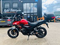 USED 2017 17 HONDA CB500 X WITH BLACK WIDDOW RACE EXHAUST