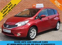 USED 2014 64 NISSAN NOTE 1.2 ACENTA DIG-S 5d 98 BHP 