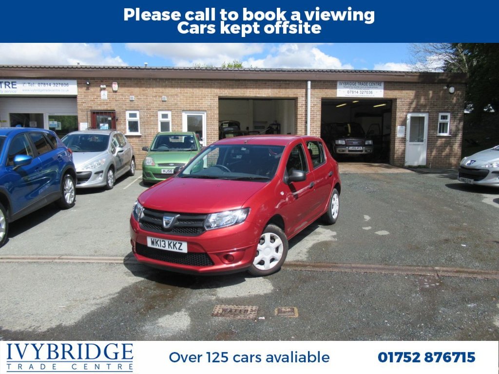 View our DACIA SANDERO