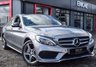 USED 2015 64 MERCEDES-BENZ C CLASS 2.1 C250 BLUETEC AMG LINE 4d 204 BHP MULTI FUNCTION STEERING WHEEL