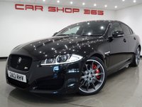 USED 2013 13 JAGUAR XF 5.0 V8 SUPERCHARGED (510 BHP) XFR AUTO 4DR + NAV + E/M/HEATED LEATHERS + CRUISE + MEDIA + PARK AID + XENON - LED + PRIVACY + 20 S 20 S+XENONS+PARK+PRIVACY+HEATED-LEATHERS+NAV+CRUISE