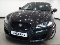 USED 2013 13 JAGUAR XF 5.0 V8 SUPERCHARGED (510 BHP) XFR AUTO 4DR + NAV + E/M/HEATED LEATHERS + CRUISE + MEDIA + PARK AID + XENON - LED + PRIVACY + 20 S 20 S+XENONS+PARK+PRIVACY+HEATED-LEATHERS+NAV+CRUISE