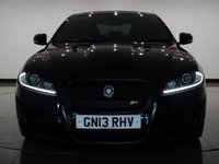 USED 2013 13 JAGUAR XF 5.0 V8 SUPERCHARGED (510 BHP) XFR AUTO 4DR + NAV + E/M/HEATED LEATHERS + CRUISE + MEDIA + PARK AID + XENON - LED + PRIVACY + 20 S 20 S+XENONS+PARK+PRIVACY+HEATED-LEATHERS+NAV+CRUISE