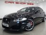 USED 2013 13 JAGUAR XF 5.0 V8 SUPERCHARGED (510 BHP) XFR AUTO 4DR + NAV + E/M/HEATED LEATHERS + CRUISE + MEDIA + PARK AID + XENON - LED + PRIVACY + 20 S 20 S+XENONS+PARK+PRIVACY+HEATED-LEATHERS+NAV+CRUISE