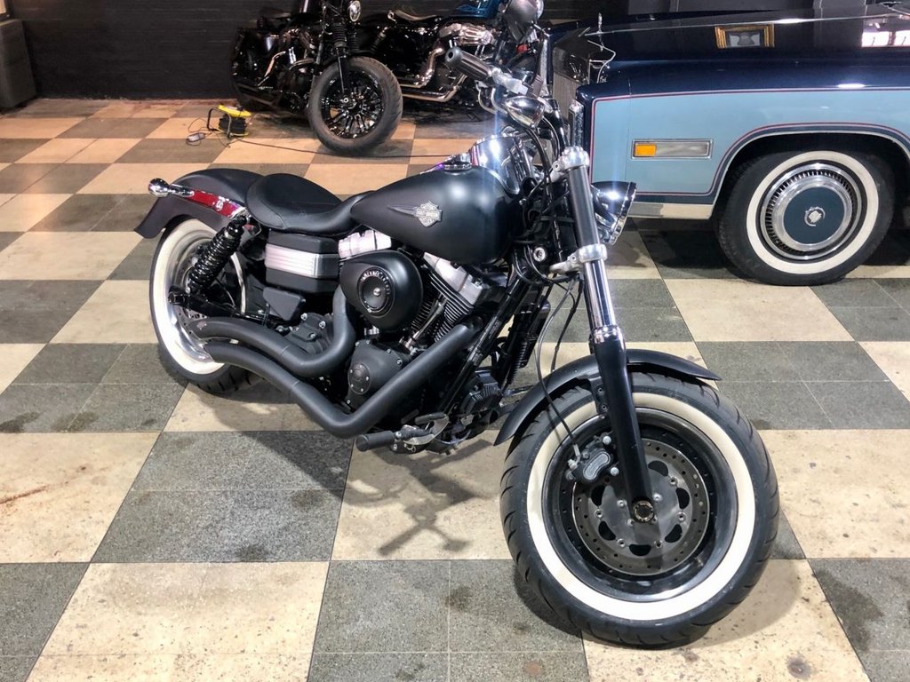 USED 2013 13 HARLEY-DAVIDSON FAT BOB FXDF 103 1690 14 Px swap 
