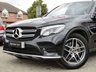 USED 2018 18 MERCEDES-BENZ GLC-CLASS 2.1 GLC 250 D 4MATIC AMG LINE PREMIUM PLUS 5d 201 BHP Finished in OBSIDIAN BLACK with contrasting EBONY HEATED LEATHER trim. This GLC is an upmarket SUV with a quality interior and plenty of space inside. This SUV has arguably the poshest feeling cabin in its class. It has great Interior space and a generous size boot. Other features include Sat Nav, Full Leather, DAB Radio, B/Tooth, Rear View Camera, Power Boot ,  PAN ROOF and much more, comes with 2 keys & dealer serviced at the following miles: 15665 miles, 29519 miles, 49624 miles, 73700 miles,