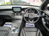 USED 2018 18 MERCEDES-BENZ GLC-CLASS 2.1 GLC 250 D 4MATIC AMG LINE PREMIUM PLUS 5d 201 BHP Finished in OBSIDIAN BLACK with contrasting EBONY HEATED LEATHER trim. This GLC is an upmarket SUV with a quality interior and plenty of space inside. This SUV has arguably the poshest feeling cabin in its class. It has great Interior space and a generous size boot. Other features include Sat Nav, Full Leather, DAB Radio, B/Tooth, Rear View Camera, Power Boot ,  PAN ROOF and much more, comes with 2 keys & dealer serviced at the following miles: 15665 miles, 29519 miles, 49624 miles, 73700 miles,
