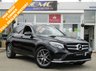 USED 2018 18 MERCEDES-BENZ GLC-CLASS 2.1 GLC 250 D 4MATIC AMG LINE PREMIUM PLUS 5d 201 BHP Finished in OBSIDIAN BLACK with contrasting EBONY HEATED LEATHER trim. This GLC is an upmarket SUV with a quality interior and plenty of space inside. This SUV has arguably the poshest feeling cabin in its class. It has great Interior space and a generous size boot. Other features include Sat Nav, Full Leather, DAB Radio, B/Tooth, Rear View Camera, Power Boot ,  PAN ROOF and much more, comes with 2 keys & dealer serviced at the following miles: 15665 miles, 29519 miles, 49624 miles, 73700 miles,
