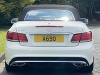 USED 2013 13 MERCEDES-BENZ E-CLASS 2.1 E220 CDI AMG SPORT 2d 170 BHP CONVERTIABLE AUTO Command Sat Nav Full Leather
