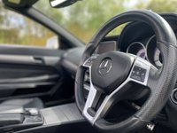 USED 2013 13 MERCEDES-BENZ E-CLASS 2.1 E220 CDI AMG SPORT 2d 170 BHP CONVERTIABLE AUTO Command Sat Nav Full Leather